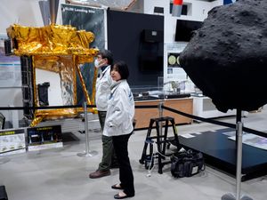 Supporting image for story: Japan becomes fifth country to reach Moon as spacecraft lands on lunar surface