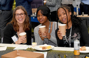 Guests enjoyed the Big Lunch event at City of Wolverhampton College, Wellington Road Campus