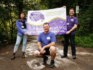 Supporting image for story: Telford man completes 24-hour Wrekin trekking challenge for mental health charity