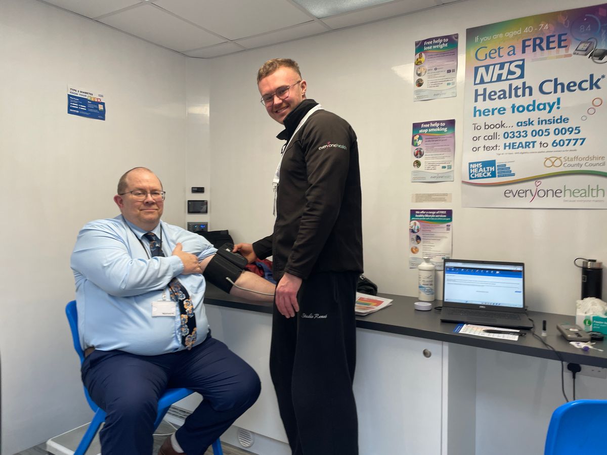 Free NHS Health Checks coming to communities across Staffordshire
