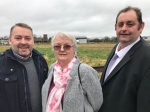 Andrew Benion, Sylvia Hall and Jeremy Haigh 