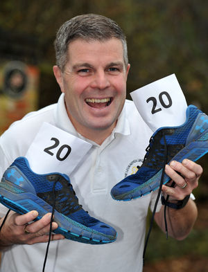 Lee Jenkins, chairman of the Leukaemia Unit Appeal Fund in Dudley