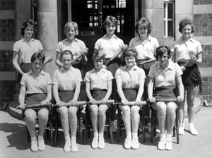 Wellington Girls' High School 1960-61 season, senior rounders team.' This picture was shared by historian Allan Frost.