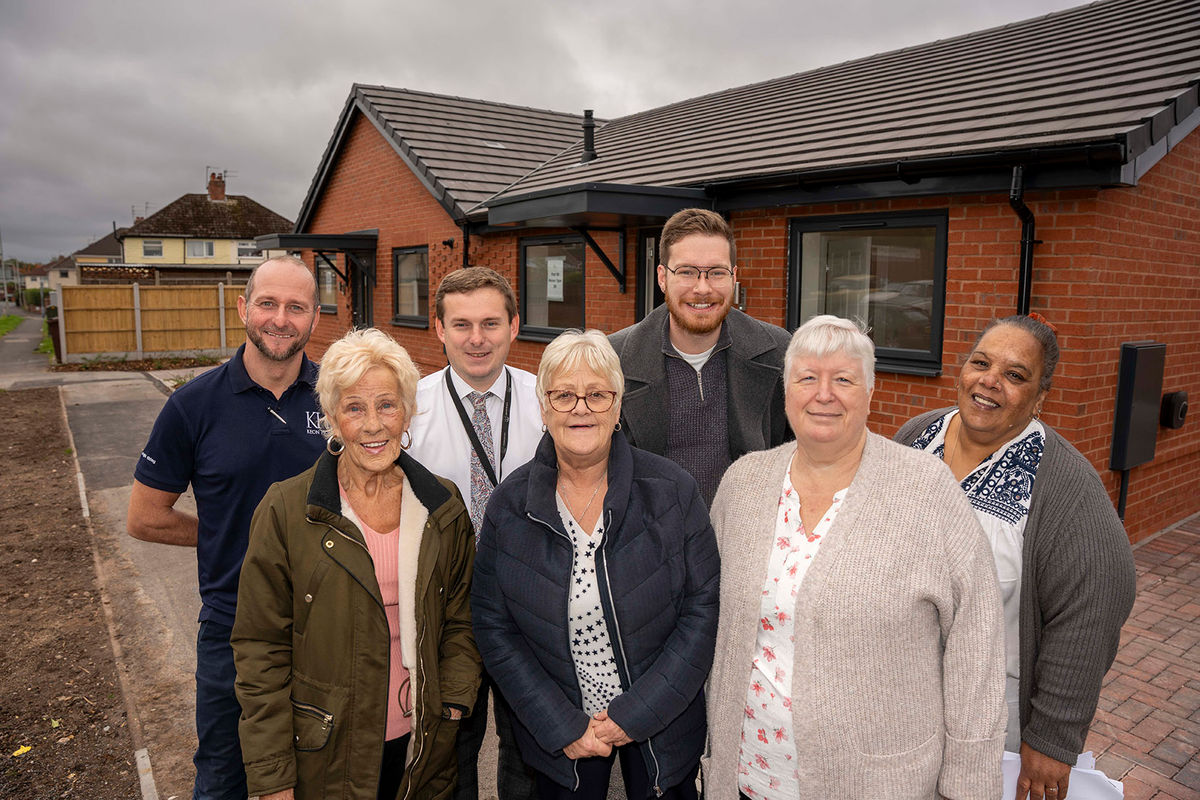 First of 99 new energy-efficient council homes completed on Wolverhamptons Bushbury estate by Keon Homes