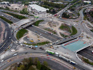 Supporting image for story: Work to demolish M6 Junction 10 bridge ready to go with road closures and diversions in place