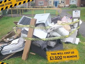Supporting image for story: Crime scenes set up across Walsall as cost of fly-tipping tops £660,000 in a year