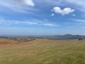 The land boasts incredible views of Shropshire's area of outstanding natural beauty. The large piece of land is for sale for £100,000. Picture: Rightmove/McCartneys LLP.