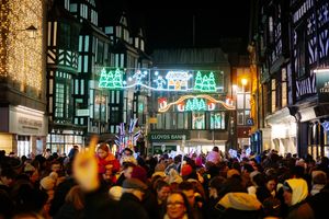 Shrewsbury's Christmas light switch-on