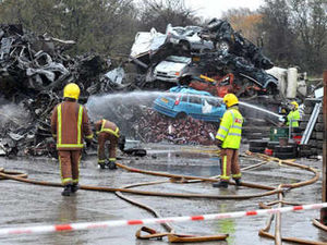 Supporting image for story: Scrap metal alert sparks blast alert