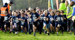 More than 1,300 children took part in the Shropshire Primary Schools Half Marathon.