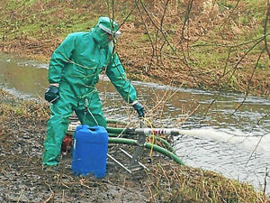 Supporting image for story: Big clean-up in Harper Adams pollution scare