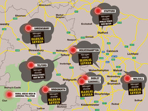 Supporting image for story: How clean is our air? Figures demonstrate Shropshire pollution hotspots  