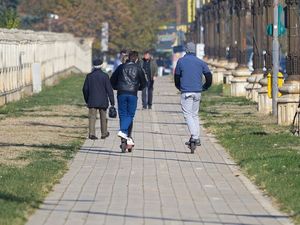 Supporting image for story: Police in Shropshire lay down the law on illegal use of e-scooters