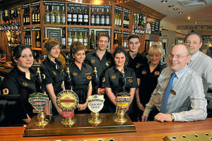 New pubs are more like the Grazing Cow in Lawley, near Telford. The picture shows the opening day of the pub on February 3 this year