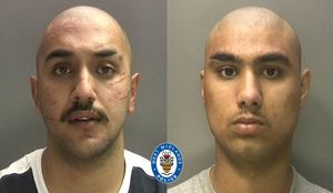 Toyub Ali and Uzair Shahid. Photo: West Midlands Police