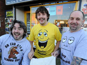 Supporting image for story: Bostin' new T-shirts on sale