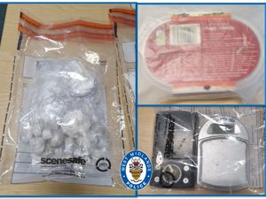 Supporting image for story: Class A drugs found stashed in ice cream tub as police make £20k bust