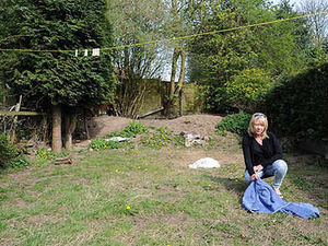 Supporting image for story: Family badgered by garden pests