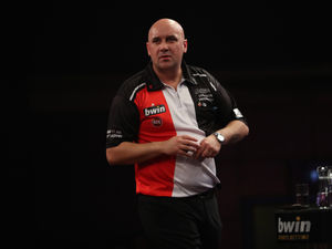 Supporting image for story: Double disaster for Jamie Hughes in Grand Slam of Darts