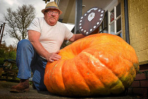 Supporting image for story: Call that a pumpkin? THIS is a pumpkin!