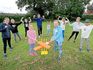 Supporting image for story: Girls cricket team making history