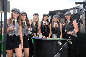 The Peaky Blinders float was made up of a group of friends including the Jones’, Hope, Smith, Evans and Price’s. Image by Andy Compton
