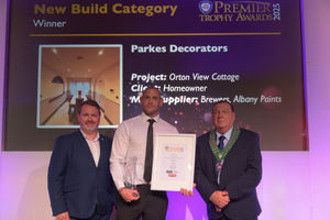 Parkes Decorators wins the New Build category at the PDA's Premier Trophy Awards