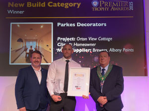 Supporting image for story: Dudley decorator wins national award