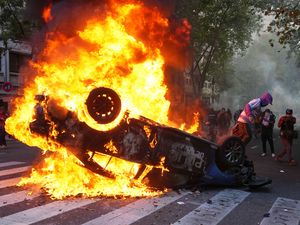 APTOPIX Argentina Protest