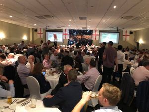 The crowd at the Premier Suite in Cannock . Picture: Bar Sport