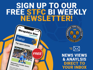 Supporting image for story: Sign up for our FREE Shrewsbury Town newsletter!