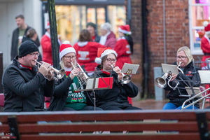Silver band playing on Sunday - Simon Lewis