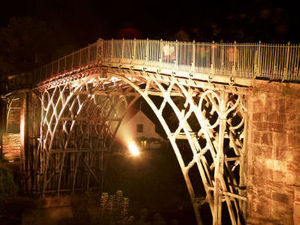 Supporting image for story: Light fantastic for Iron Bridge thanks to £70,000 grants