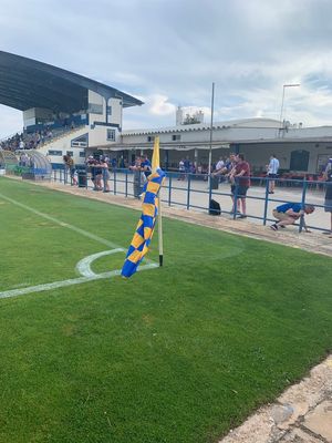 Shrewsbury Town fans on the pre-season travels