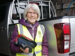 Supporting image for story: Oswestry volunteers' shoe collection helps those in need 