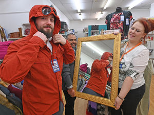 Supporting image for story: Second-hand items are first choice deals as Express & Star reporter grabs charity shop bargains