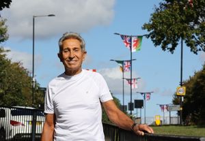 Harry Bevan local resident pictured on West Boulevard, Quinton, Birmingham.   September 8th, 2025.  