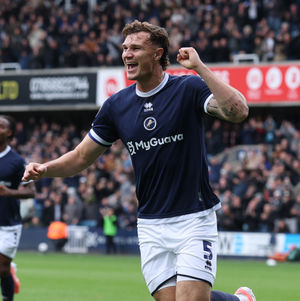 Jake Cooper opened the scoring again - just like last season. (Photo by Richard Pelham/Getty Images)