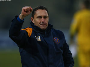 Supporting image for story: Paul Hurst urging Shrewsbury Town strikers to hit the mark