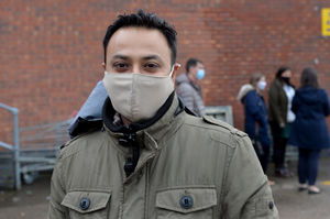 Umesh Patel said it was the right thing to do to get a booster jab