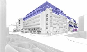 Drawings of how Beatties will look if the proposals are backed. Photo: SYSS Beatties Limited