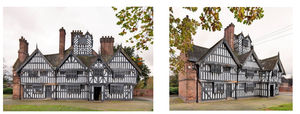 The Oak House, West Bromwich, which has now been given Grade I listed status.