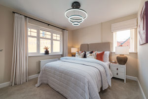 BWM - Bedroom of Scarlet View show home