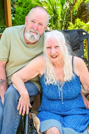West Midlands gran Jean Hill and husband Timothy.