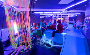 The sensory room at Hope House has been completely refurbished.