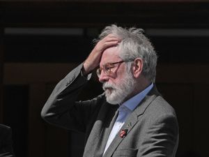 Supporting image for story: Jury begins deliberating in Gerry Adams’ libel action against BBC