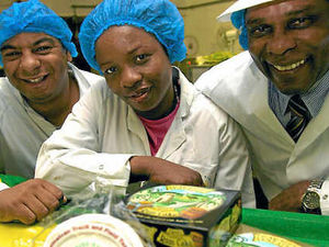 Supporting image for story: Olympic welcome for traditional rum cake from Smethwick