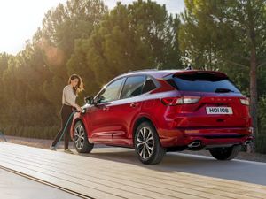 Supporting image for story: Ford halts Kuga PHEV deliveries because of battery fires