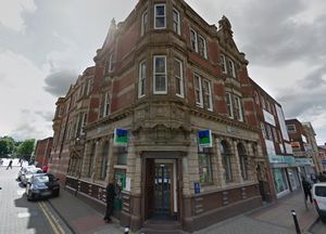 The victim was using an ATM at Lloyds Bank when he was attacked. Photo: Google