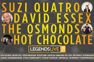 Supporting image for story: David Essex, Suzi Quatro, Hot Chocolate and The Osmonds coming to Birmingham